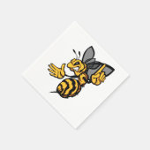Serviette En Papier Papier Fierce Bee (Coin)