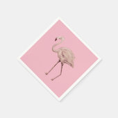 Serviette En Papier Papier Flamant rose rose Napkin (Coin)
