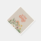 Serviette En Papier Papier fleur sauvage (Coin)