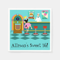 Papier Fontaine Soda Retro Personnalisable