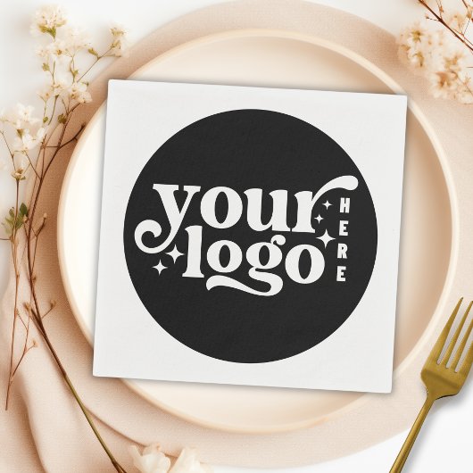 Serviette En Papier Papier Fournitures d'événements du logo de l'entre