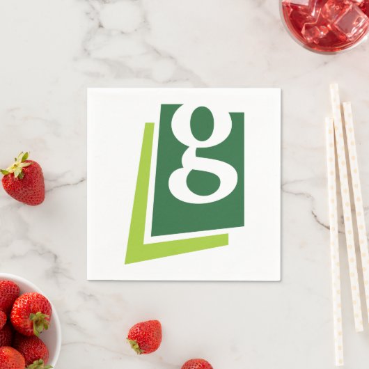 Serviette En Papier Papier G minuscule (En situation)