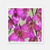 Serviette En Papier Papier gladiolus byzantin (Devant)