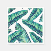 Serviette En Papier Papier glamé tropical (Devant)