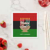 Serviette En Papier Papier HABARI GANI Kwanzaa (En situation)