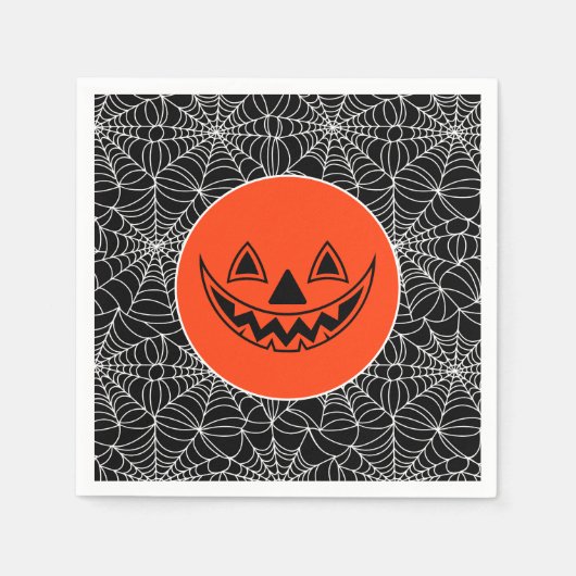 Serviette En Papier Papier Halloween (Devant)