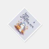 Serviette En Papier Papier Halloween éffrayant (Coin)