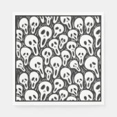 Serviette En Papier Papier Halloween Napkin (Devant)