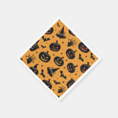 Serviette En Papier Papier Halloween Napkin (Coin)