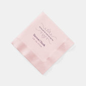 Serviette En Papier Papier hébreu juif simple mais élégant (Coin)