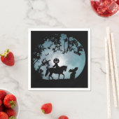 Serviette En Papier Papier Horseman Sans Tête (En situation)