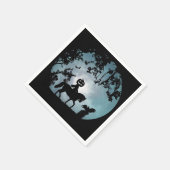 Serviette En Papier Papier Horseman Sans Tête (Coin)