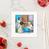 Serviette En Papier Papier Humour mariage Napkin (En situation)