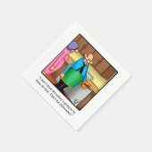 Serviette En Papier Papier Humour Thanksgiving (Coin)