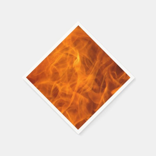 Serviette En Papier Papier incendie/flammes (Coin)