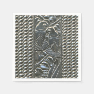 Serviette En Papier Papier Inséparable Art déco Napkin