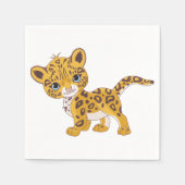Serviette En Papier Papier Jaguar Cub (Devant)