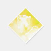 Serviette En Papier Papier jaune citron (Coin)