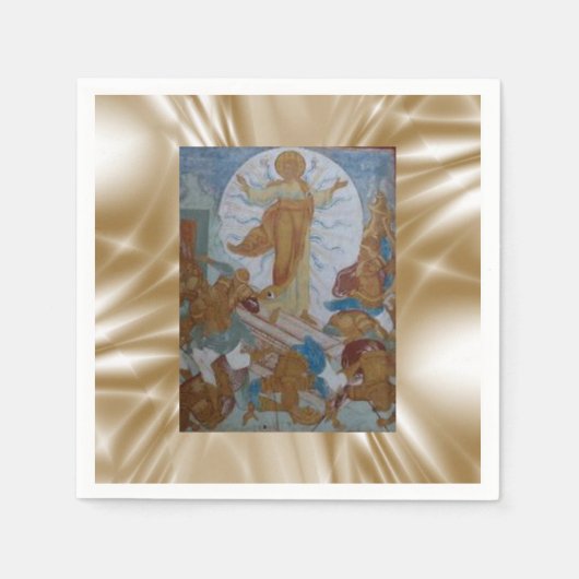 Serviette En Papier Papier Jésus Christ (Devant)