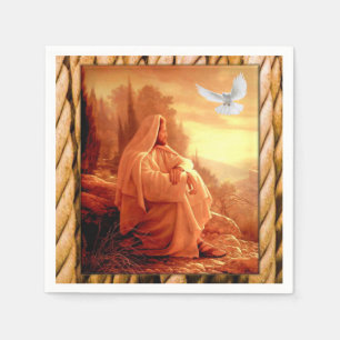 Serviette En Papier Papier Jésus Christ