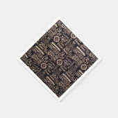 Serviette En Papier Papier "Jésus est le roi des rois" (Coin)