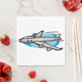 Serviette En Papier Papier Jet Plane (En situation)