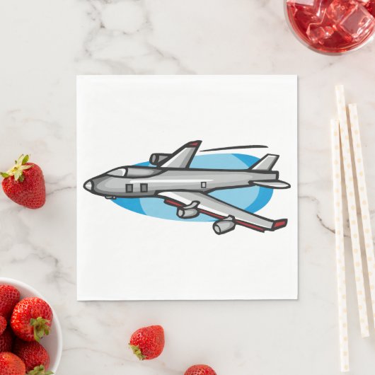 Serviette En Papier Papier Jet Plane (En situation)