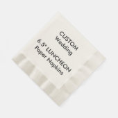 Serviette En Papier Papier jetable sur mesure, grand déjeuner (Coin)