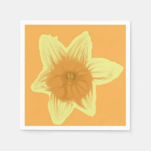 Serviette En Papier Papier jonquille Napkin