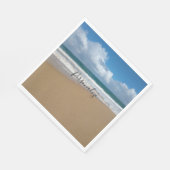 Serviette En Papier Papier Jour Plage Napkin (Coin)
