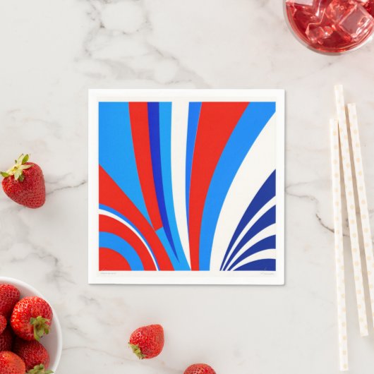 Serviette En Papier Papier Kevan Napkin (En situation)