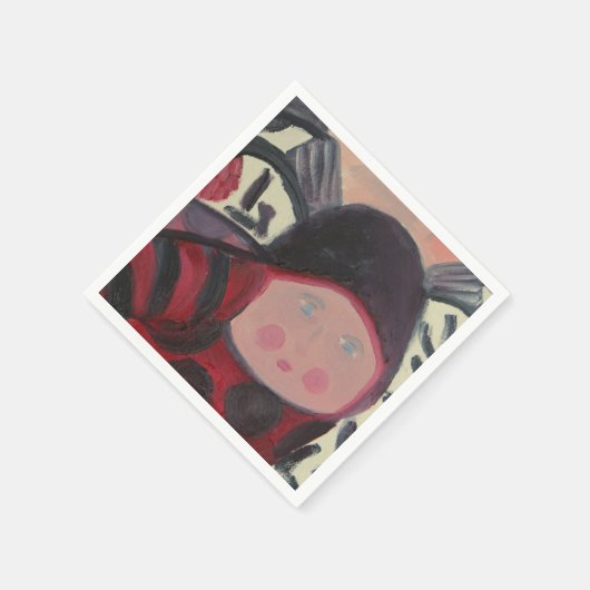 SERVIETTE EN PAPIER PAPIER LADYBUG NAPKINS (Coin)