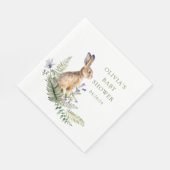 Serviette En Papier Papier lapin classique de la nature (Coin)