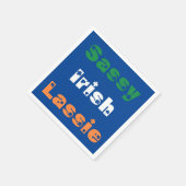 Serviette En Papier Papier Lassie irlandais Sassy Napkin (Coin)
