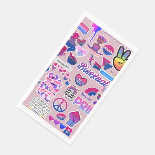 Serviette En Papier Papier LGBTQ (Coin)