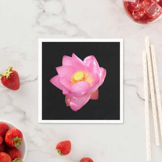 Serviette En Papier Papier Lily d'eau (En situation)