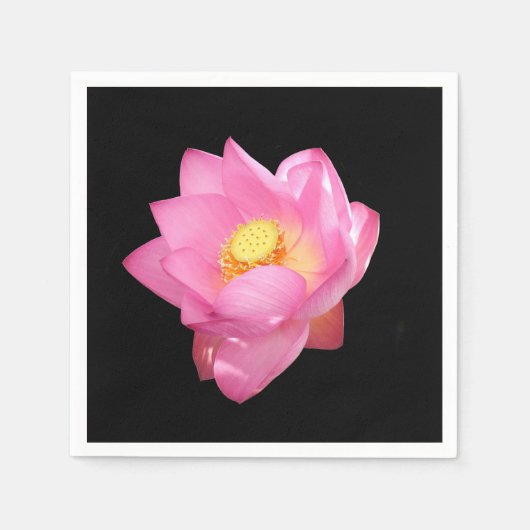 Serviette En Papier Papier Lily d'eau (Devant)