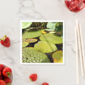 Serviette En Papier Papier Lily Pads (En situation)