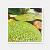 Serviette En Papier Papier Lily Pads (Devant)