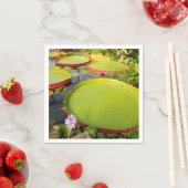 Serviette En Papier Papier Lily Pads (En situation)
