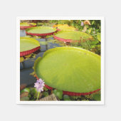 Serviette En Papier Papier Lily Pads (Devant)