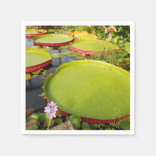 Serviette En Papier Papier Lily Pads