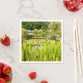 Serviette En Papier Papier Lily Pond (En situation)