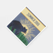 Serviette En Papier Papier Lover de l'ours (Coin)
