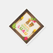 Serviette En Papier Papier Luau - Garçon (Coin)