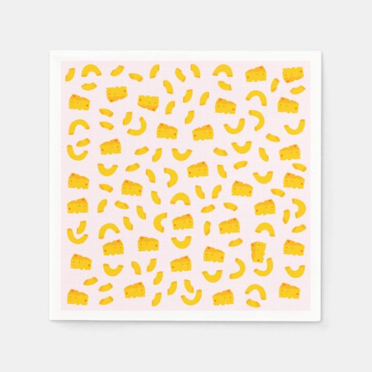 Serviette En Papier Papier Mac et fromage (Devant)