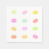 Serviette En Papier Papier Macaron (Devant)