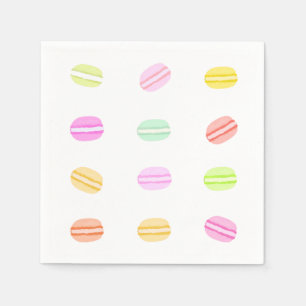 Serviette En Papier Papier Macaron