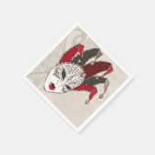 Serviette En Papier Papier Mardi Gras Carnival (Coin)