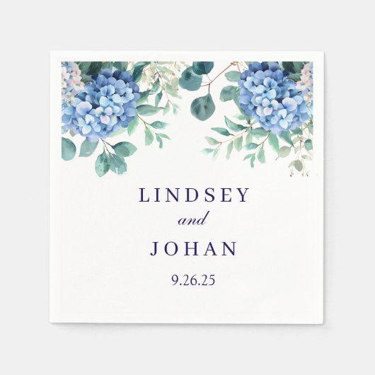 Serviette En Papier Papier mariage (Devant)